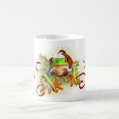 Baum-Frosch-WeihnachtsTasse Kaffeetasse (Mittel)