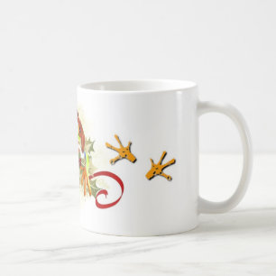 Baum-Frosch-WeihnachtsTasse Kaffeetasse