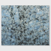 Baum-Frost-Natur-abstrakte photographische Kunst Geschenkpapier (Flach)