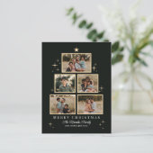 Baum Gallery Editable Color Holiday Card Postkarte (Stehend Vorderseite)