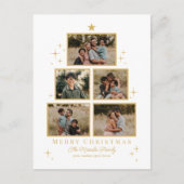 Baum Gallery Editable Color Holiday Card Postkarte (Vorderseite)