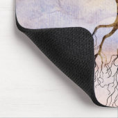 Baum gegen den Himmel Mousepad (Ecke)