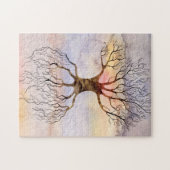 Baum gegen den Himmel Puzzle (Horizontal)