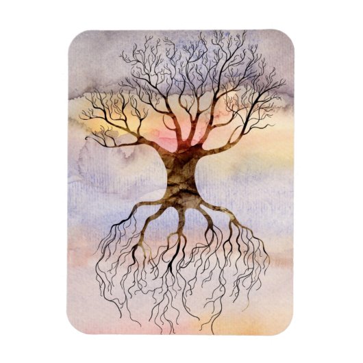 Baum gegen Himmel Magnet (Vertikal)