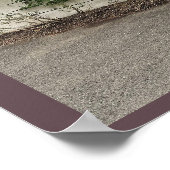 Baum gegen Wall Poster (Ecke)