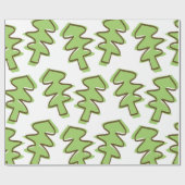 Baum gemustert geschenkpapier (Flach)