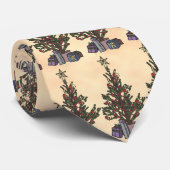 Baum, gemusterte Krawatte (Gerollt)