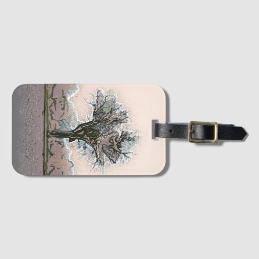 BAUM GEPÄCKANHÄNGER (Vorderseite (Horizontal))