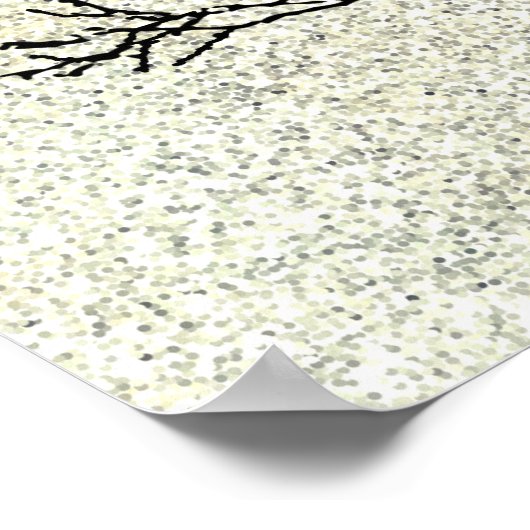 Baum gepflanzt von Streams Scripture Poster (Ecke)