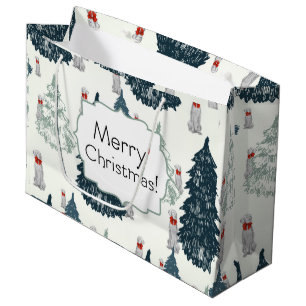 BAUM-GESCHENK-TASCHE DER FROHEN WEIHNACHT-WEIM GROßE GESCHENKTÜTE