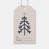 Baum Geschenkanhänger (Vorderseite)