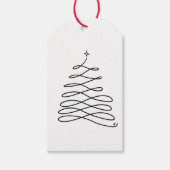 Baum-Geschenkmarke Geschenkanhänger (Vorderseite)