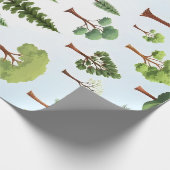 Baum Geschenkpapier (Ecke)