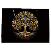 Baum-Geschenktasche Große Geschenktüte (Rückseite)