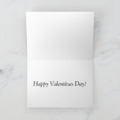 Baum geschnitzte Herz-Valentinstag-Karte Feiertagskarte (Innenseite)