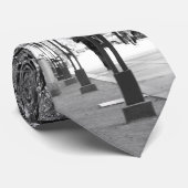 Baum gezeichneter Weg Krawatte (Gerollt)