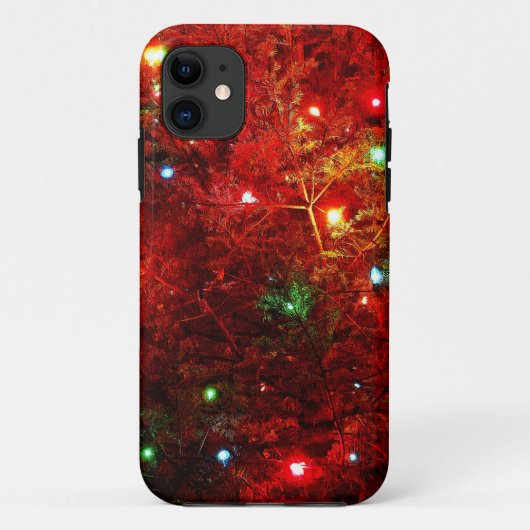Baum-Glitzern Case-Mate iPhone Hülle (Rückseite)