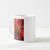 Baum-Glitzern Kaffeetasse (Vorderseite Links)