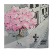 Baum-Graffitifliese Fliese (Vorderseite)