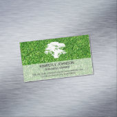 Baum | Gras | Landflucht Magnetische Visitenkarte (Beispiel)