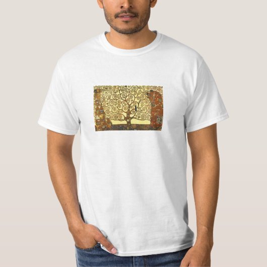 Baum Gustav Klimt des Leben-T - Shirt (Vorderseite)