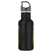 Baum Gustav Klimt des Lebens Edelstahlflasche (Rückseite)