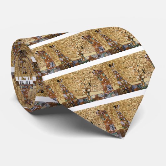Baum Gustav Klimt des Lebens Krawatte (Gerollt)