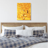 Baum Gustav Klimt Nouveau Leinwanddruck (Insitu (Schlafzimmer))