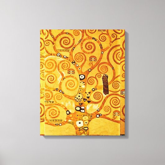 Baum Gustav Klimt Nouveau Leinwanddruck (Vorderseite)