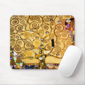 Baum Gustav Klimt Nouveau Mousepad (Mit Mouse)