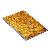 Baum Gustav Klimt Nouveau Notizblock (Rechte Seite)