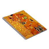 Baum Gustav Klimt Nouveau Notizblock (Rechte Seite)