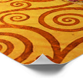 Baum Gustav Klimt Nouveau Poster (Ecke)