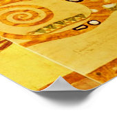 Baum Gustav Klimt Nouveau Poster (Ecke)