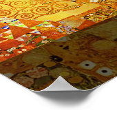 Baum Gustav Klimt Nouveau Poster (Ecke)