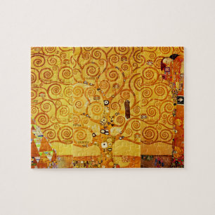 Baum Gustav Klimt Nouveau Puzzle