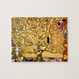 Baum Gustav Klimt Nouveau Puzzle