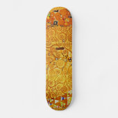 Baum Gustav Klimt Nouveau Skateboard (Vorderseite)