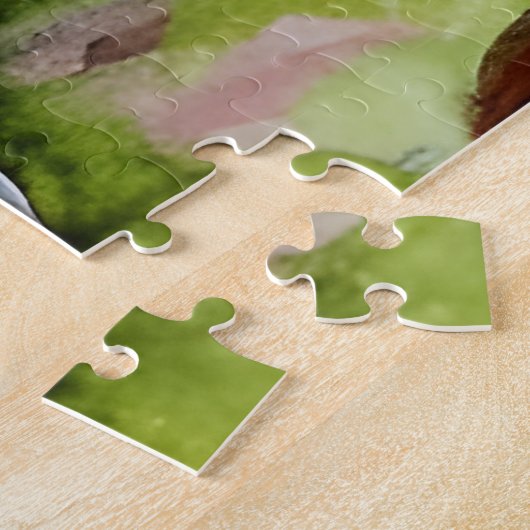 Baum Haus Digitale Kunst Puzzle (Seite)