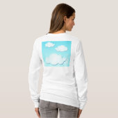 Baum Hintergrund, T-Shirt (Schwarz voll)