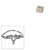 Baum-Holz-Kunststempel Gummistempel (Stempel)