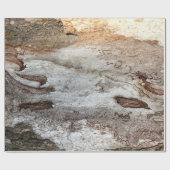 Baum-hölzernes Barken-Packpapier Geschenkpapier (Flach)