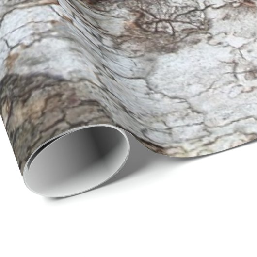 Baum-hölzernes Barken-Packpapier Geschenkpapier (Rolleneckpunkt)