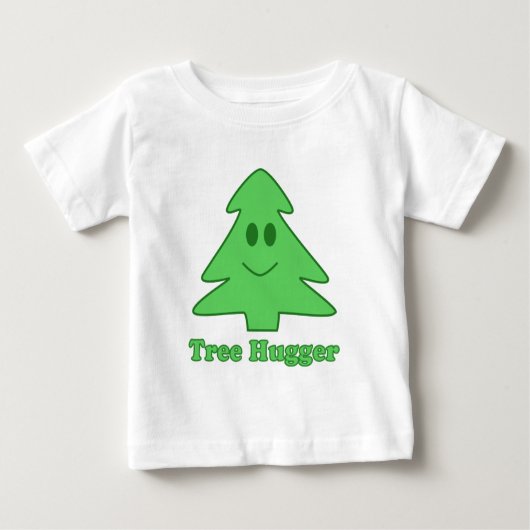 Baum Hugger Baby T-shirt (Vorderseite)