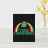 Baum Hugger Earth Day Tree Environmental Protectio Karte (Gelbe Blume)