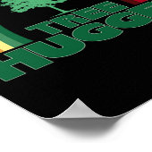 Baum Hugger Earth Day Tree Environmental Protectio Poster (Ecke)