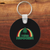 Baum Hugger Earth Day Tree Environmental Protectio Schlüsselanhänger (Vorderseite)