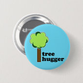 Baum Hugger Knopf Button (Vorne & Hinten)