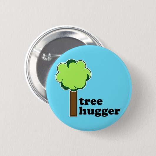 Baum Hugger Knopf Button (Vorne & Hinten)