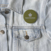 Baum Hugger Knopf Button (Beispiel)